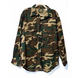 Vintage Cabela’s | USA Made Camo Workwear Shirt | Gorpcore Y2K